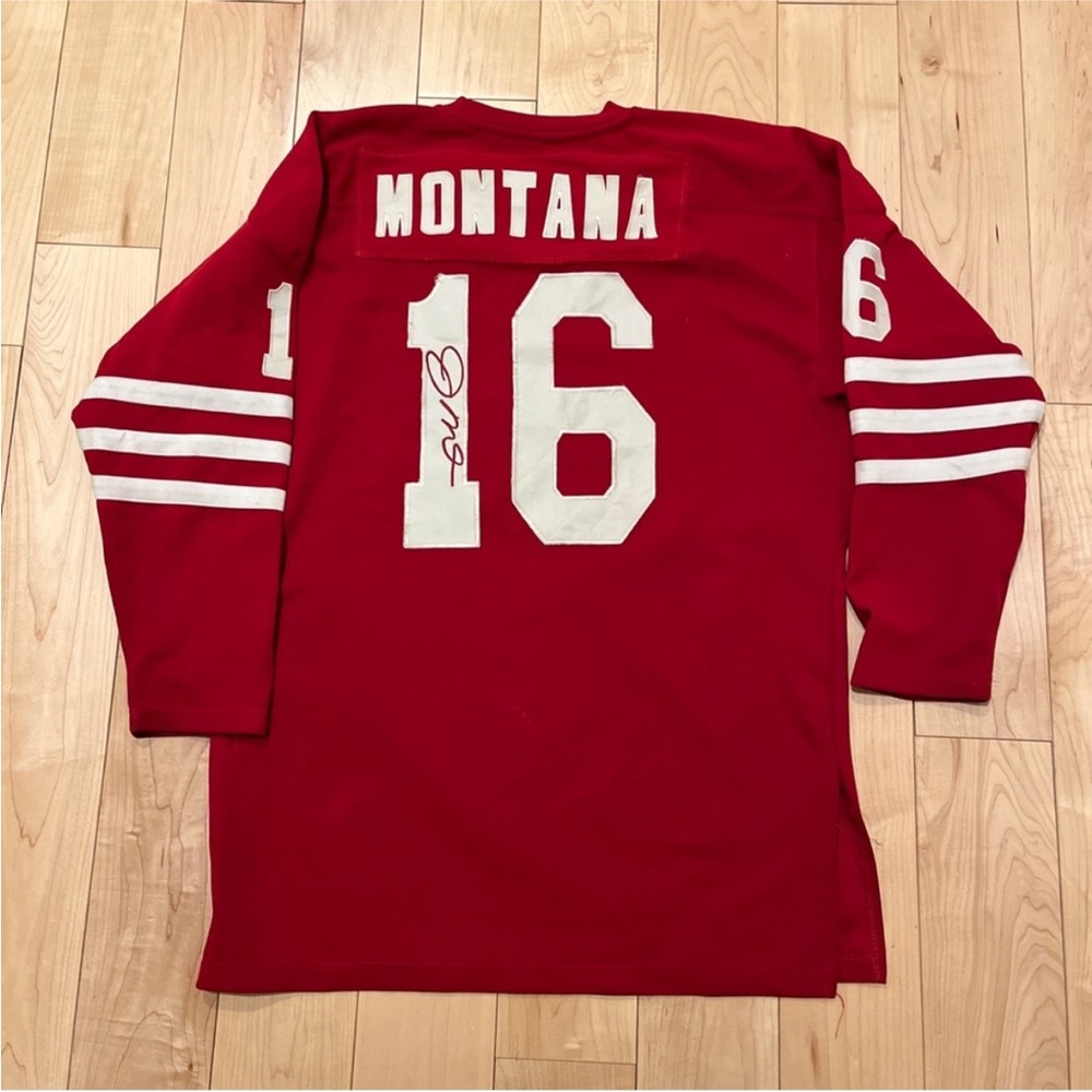 Joe Montana 1989 Throwback Mitchell & Ness 49ers jersey